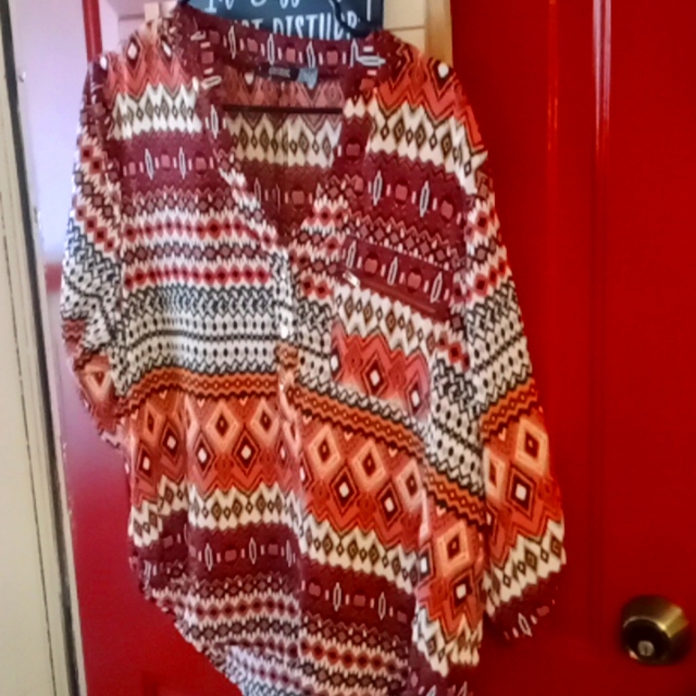 Ladies blouse size large by cure